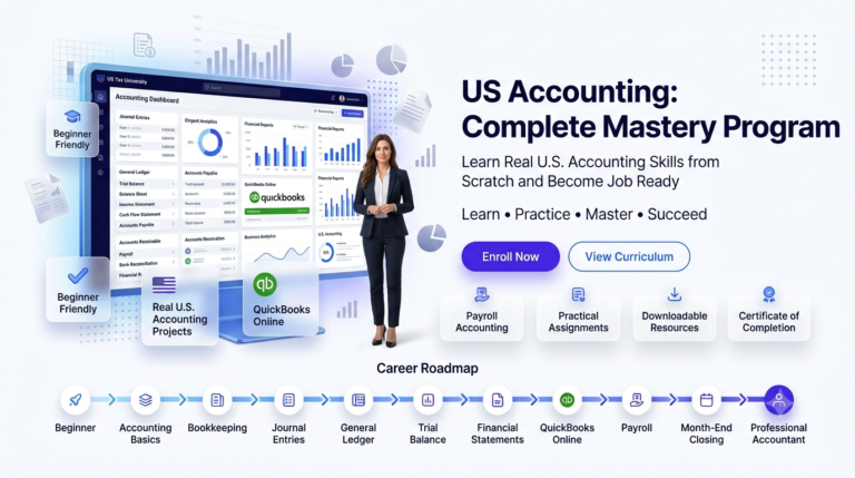US Accounting: The Complete Mastery Program